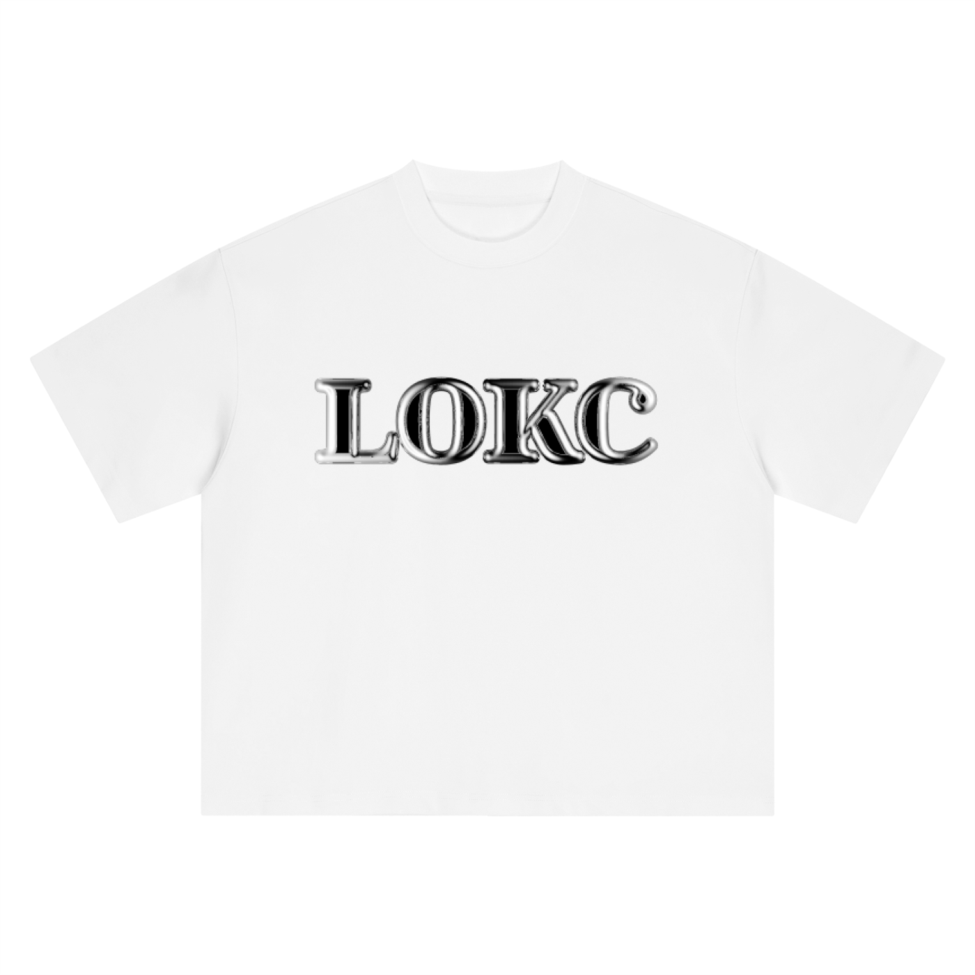 Chrome Logo Boxy Oversized T-Shirt