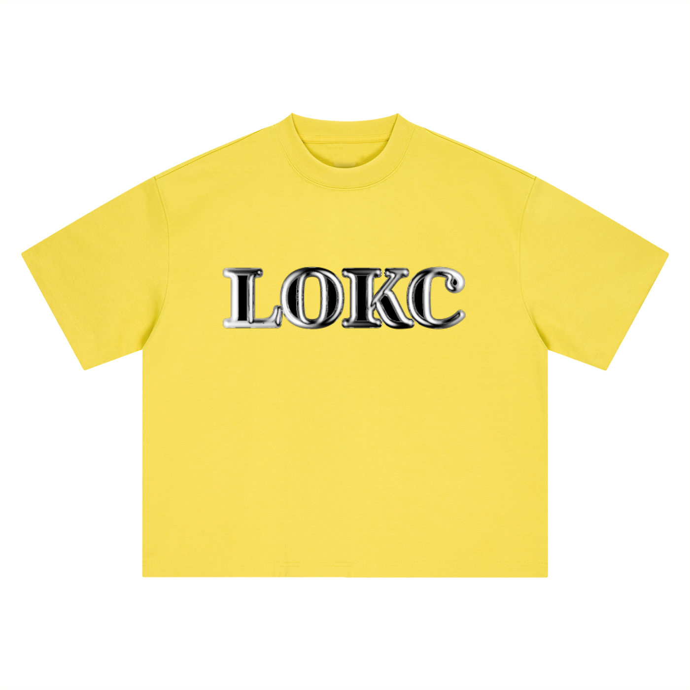 Chrome Logo Boxy Oversized T-Shirt