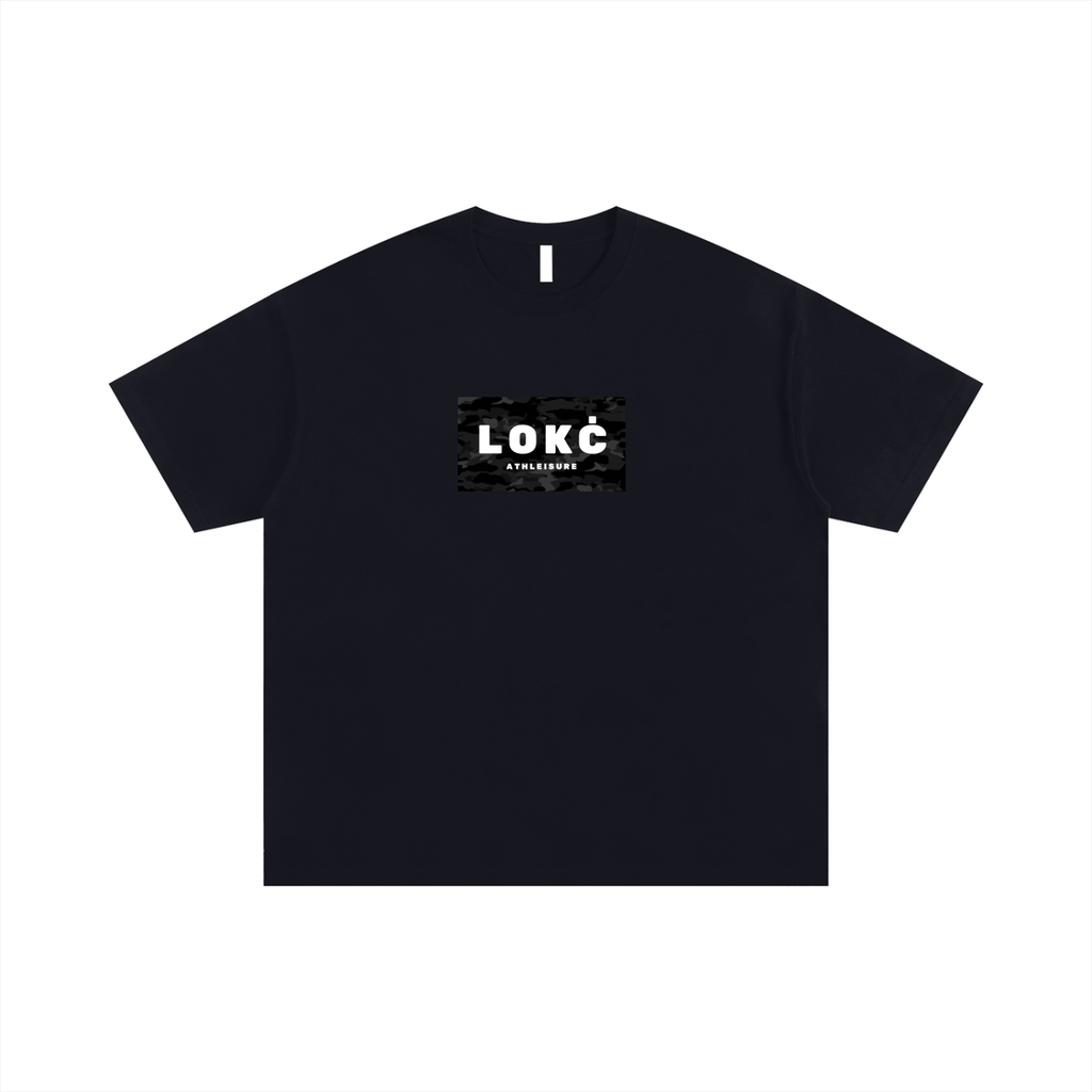 Dark Camo Cotton T-Shirt