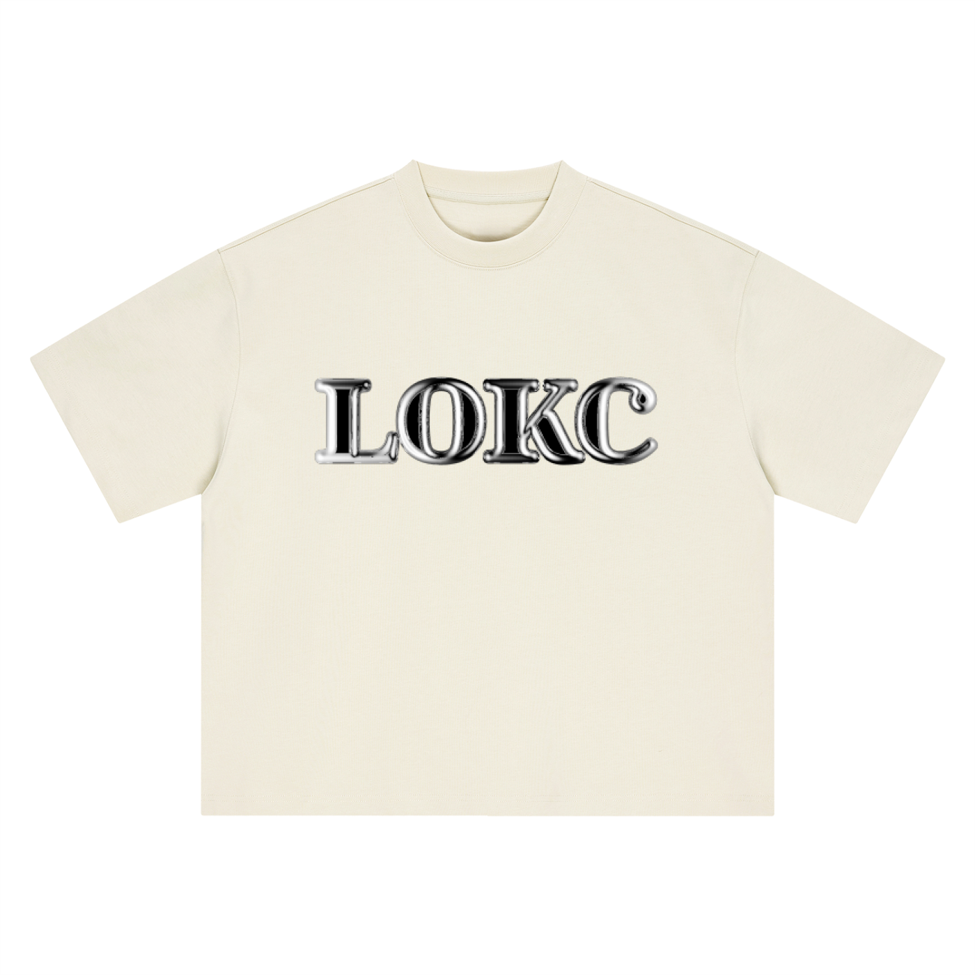 Chrome Logo Boxy Oversized T-Shirt