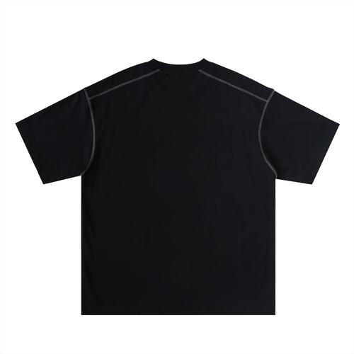 Logo Splat Contrast-Stitched Cotton Tee
